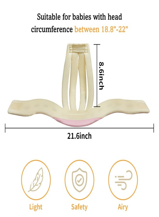 IULONEE Baby Head Protector Baby Protection Helmets Infant Walking Protective Cap Adjustable Baby Crawling Helmet Baby Safety Helmet Protective Baby Helmet for Kid Learning to Walk (Pink) - Image 2